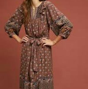 Frye Jenna Peasant Dress XL